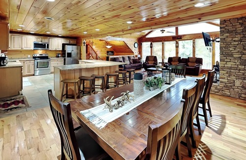 Gatlinburg - Pigeon Forge Cabin | Parkside Lodge by Jackson Mountain Rentals
