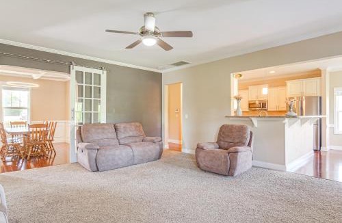 Five Points House | Private 3-Acre Retreat Near Carolina Horse Park