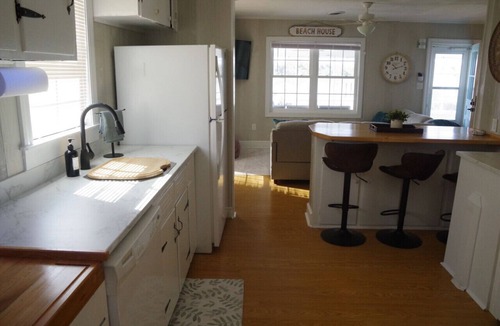 Cedar Point House | Private cottage at the end of the road with hot tub, swim mat, kayaks, and a your private dock, 3 miles to the beach.