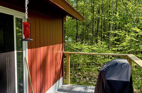 Manchester Center Ski Chalet | Private Forest Cabin near Appalachian Trail, Manchester, and Ski Slopes