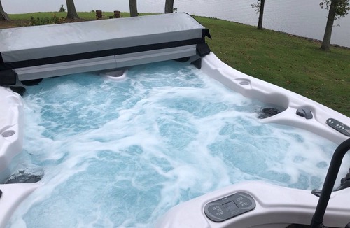 Mayhew House | Private, Romantic, Lake Norman Waterfront Suite, Hot Tub + Dock + Sunset Views