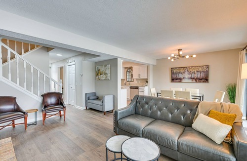 Champlin House | Riverfront Champlin Townhome w/Deck & Water View!
