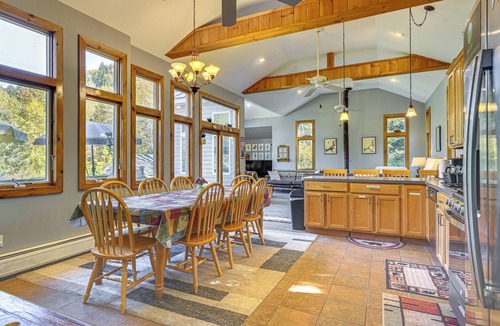 Bridgewater Corners House | Riverfront Home w/Hot Tub Near Killington Resort