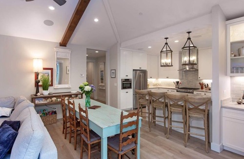 Capitola House | Rivervfront Upper Duplex w/& Firepit on the Patio