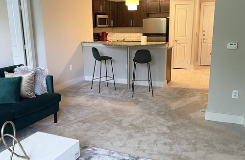 Piedmont Heights Apartment | ROOFTOP VIEWS! Relax in our stylish and bring apartment in Atlanta