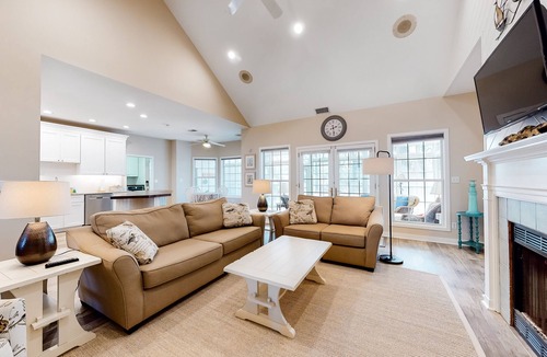 Bethany Beach House | Salt Pond haven with WiFi, sunroom, deck, fireplace & paid-access pool & tennis