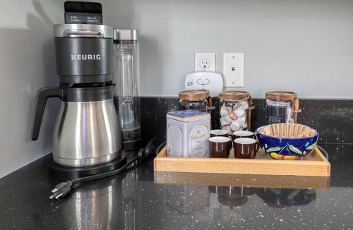 Seabrook Cabin | Seabrook Cabin - 10 min Walk to Town, PVT Forest Backyard, Dog Friendly