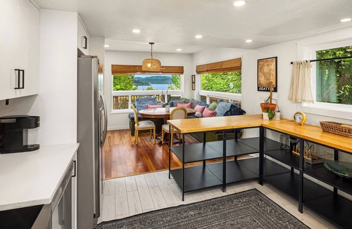 Rainier Valley House | Seattle Hillside Retreat I Lake Views & Huge Deck