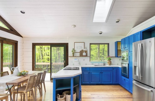 Great Barrington Cabin | Secluded Forest Sanctuary Outdoor Living, Yard, Views | Half Moon by AvantStay