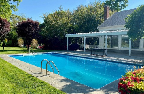 Remsenburg House | September is the best time in the Hamptons. Gorgeous property-Pool & Tennis.