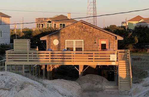 Rodanthe House | Steps from the ocean in the Outer Banks - New Hot Tub, Deck & Dog Run!