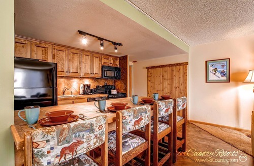 Peak 9 Condo | Steps to Adventure, Remodeled Kitchen, Wi-Fi, Ski in/out, Gas Fireplace TE411