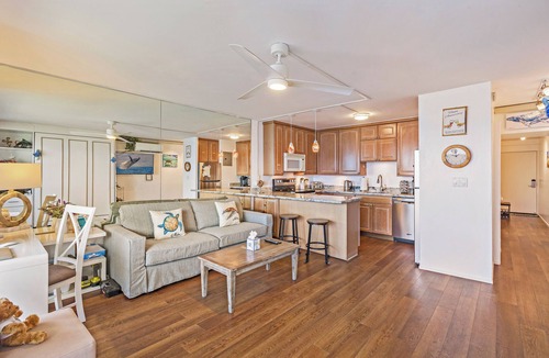 Historic Lahaina Front Street Condo | Stunning Panoramic Ocean & Sunset Views with A/C, Walk to Beach & Restaurants