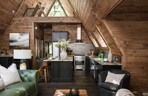 McCaysville House | Stylish A-Frame Escape Secluded Hot-Tub Fire-Pit Nearby Creek Access