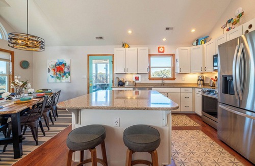 Carolina Dunes House | The Pup Deck - Duck, Carolina Dunes, 420 Yds to Beach, Pool, Hot Tub, Pets OK, Flex Stays