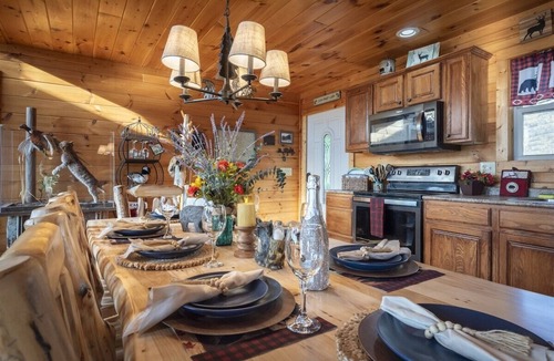 Sautee Nacoochee House | The Summit! Spacious Cabin Panoramic Views