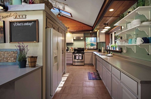 Fort Bragg House | Tree-lined Home with Hot Tub, Firepit & Large Yard