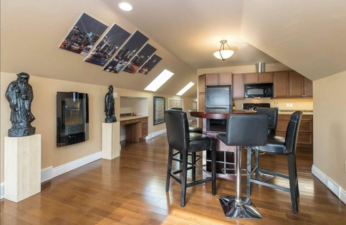 Point Edward Condo | Unique spacious upper Condo Suite. Steps from waterfront