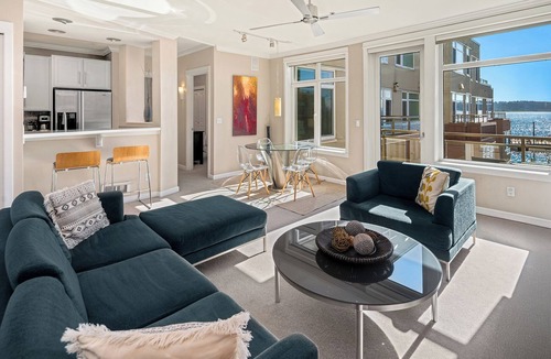 Downtown Seattle Condo | Upscale 2BR Steps to Pike Place Market & Seattle's only residence on the water