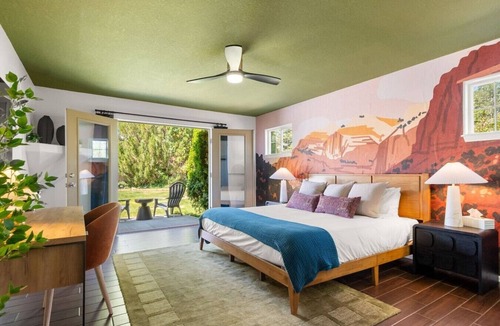 Grand Junction House | Wanderlust Refuge - Quiet Home w/Pool, Theater, Game Room, 5 min to airport