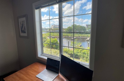 Little River Condo | Waterfront Condo at Eastport Golf Club. Pet friendly 1st floor 10mins to beach