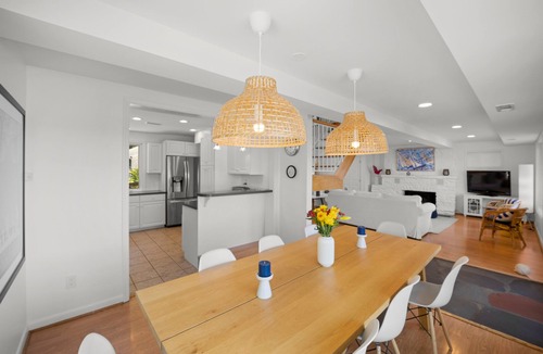 Cape St. John House | Waterfront Retreat in Riva· Pool, Pier & Kayaks · Sleeps 9 · 15 Min to Annapolis