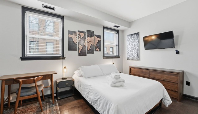 1BR DC · Monthly Stays · Walk to Metro, Parking