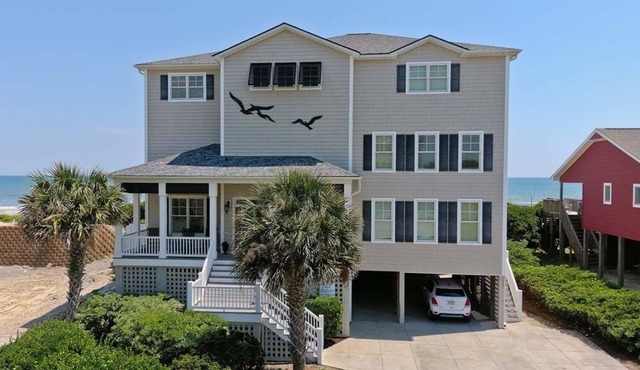 A Sandy Ridge, Oceanfront House in Emerald Isle, NC!