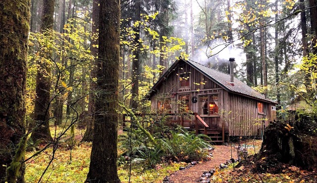 Authentic Vintage Cabin Woodstove Romantic Getaway for Two