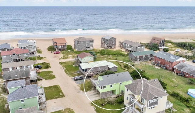 Beach Dreamer with Ocean Views, 120 Steps to the Beach Buxton, NC, OBX