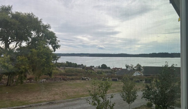 Coupeville 1-bdrm studio with AC, private, amazing views of Penn Cove, Cascades