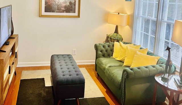 Cozy Midtown Garden Level Apartment |Piedmont Park