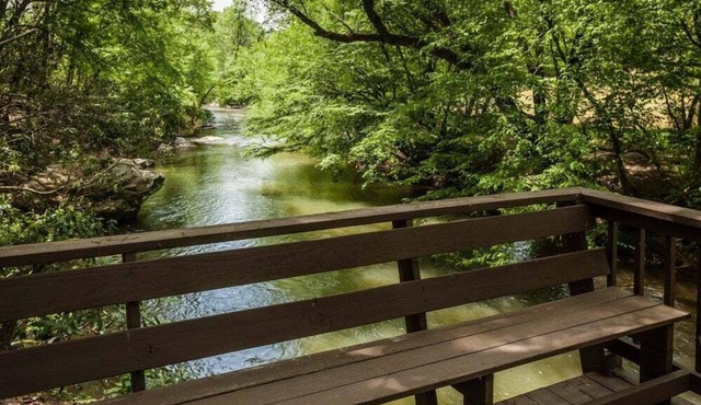 Dancing Waters by Mountain Oasis | Riverfront Cabin in Ellijay