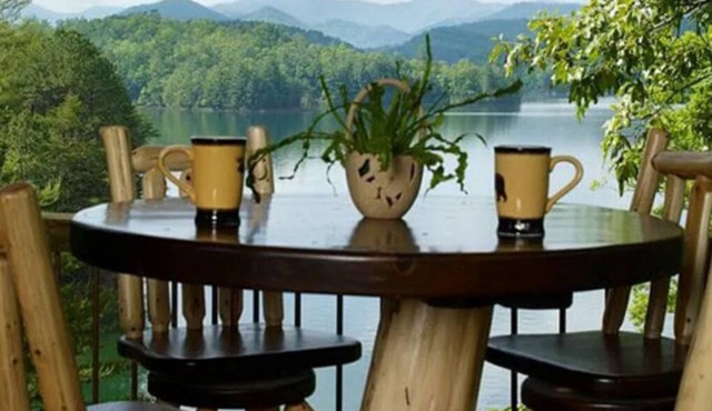 Dragonfly Cottage at Santeetlah Lakeside featured on the cover of Cabin Magazine