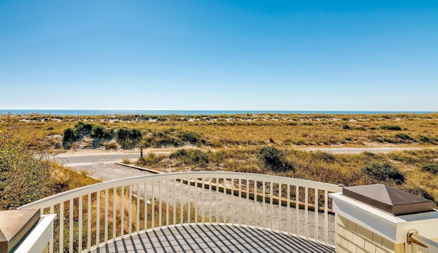 Enjoy nothing but dunes between you and the beach at Sea Haven!