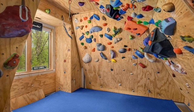 Family Stay MN Zoo | Climbing Room | Private Deck