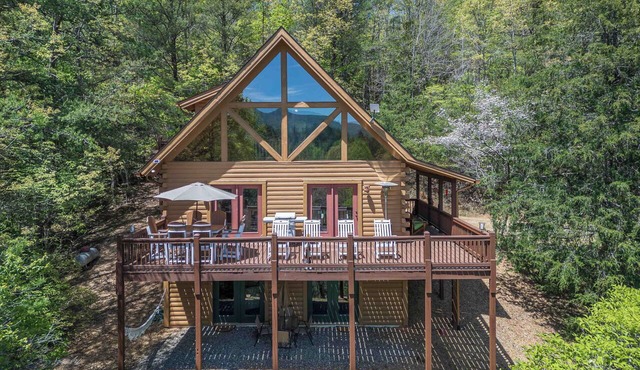 Game Room & Stunning Views: Blue Ridge Mtn Cabin