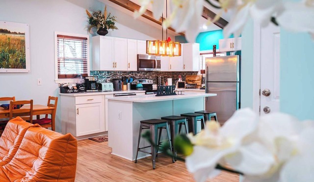 Greek Spa Private Acreage Stonefire pizza oven