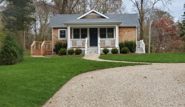 Hamptons Waterview Custom Home with Designer Finishes