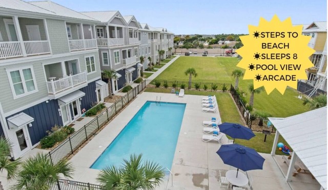 Luxury Beach Condo | 5 Min Walk to Beach & Shops!