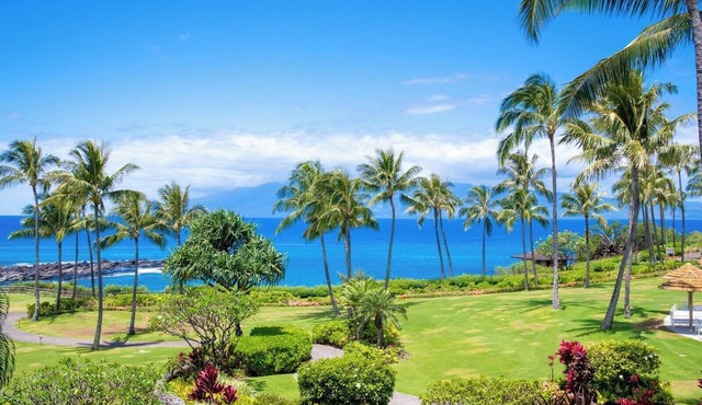 Luxury Oceanfront 3-Bedroom Villa at The Resort at Kapalua Bay with Housekeeping, Spa, Rental Car Included | MON-1304 by KBM