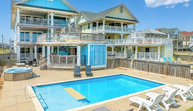 Magnolia Cay | Oceanfront | Private Pool, Hot Tub, and Dog Friendly