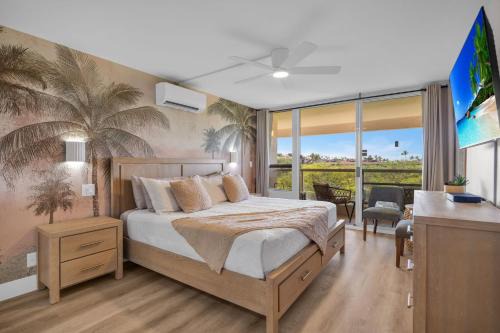 Modern Kihei Oceanside Studio Vistas