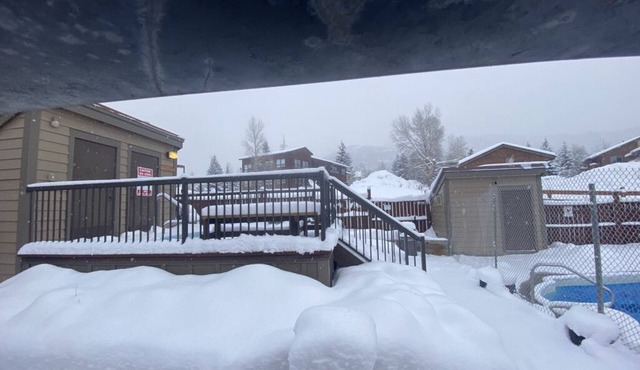 Mountain condo one block from Steamboat Gondola