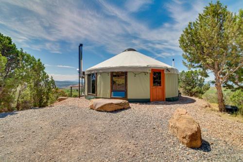 Mountainside Yurt w/Views < 3 Mi to Black Canyon!