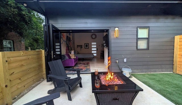 Mural Mania - Fire pit, EV Charger!