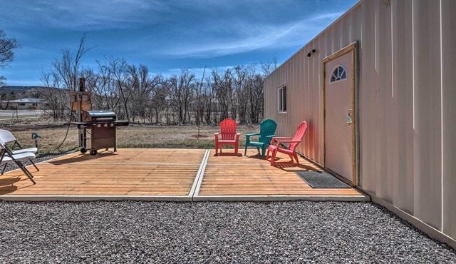 NEW! Eagar Tiny Home w/Patio - By the White Mountains! in Eagar