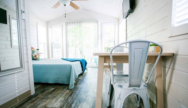 New Waterfront Cabin On The Large Sundeck 1 Bedroom Cabin by Redawning