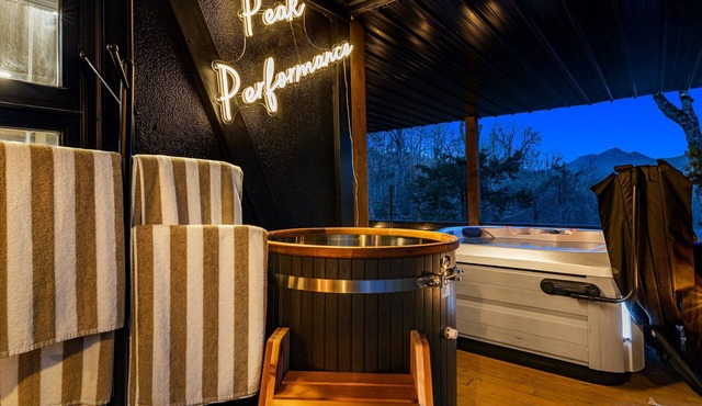 Obsidian Hollow House. LUX. Wellness Retreat. Sauna. Hot tub. EV. Views