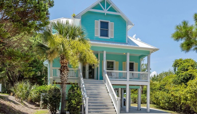 Oceanside Interior Home,Private Pool,Golf Cart,Beach Access,in Spinnaker's Reach